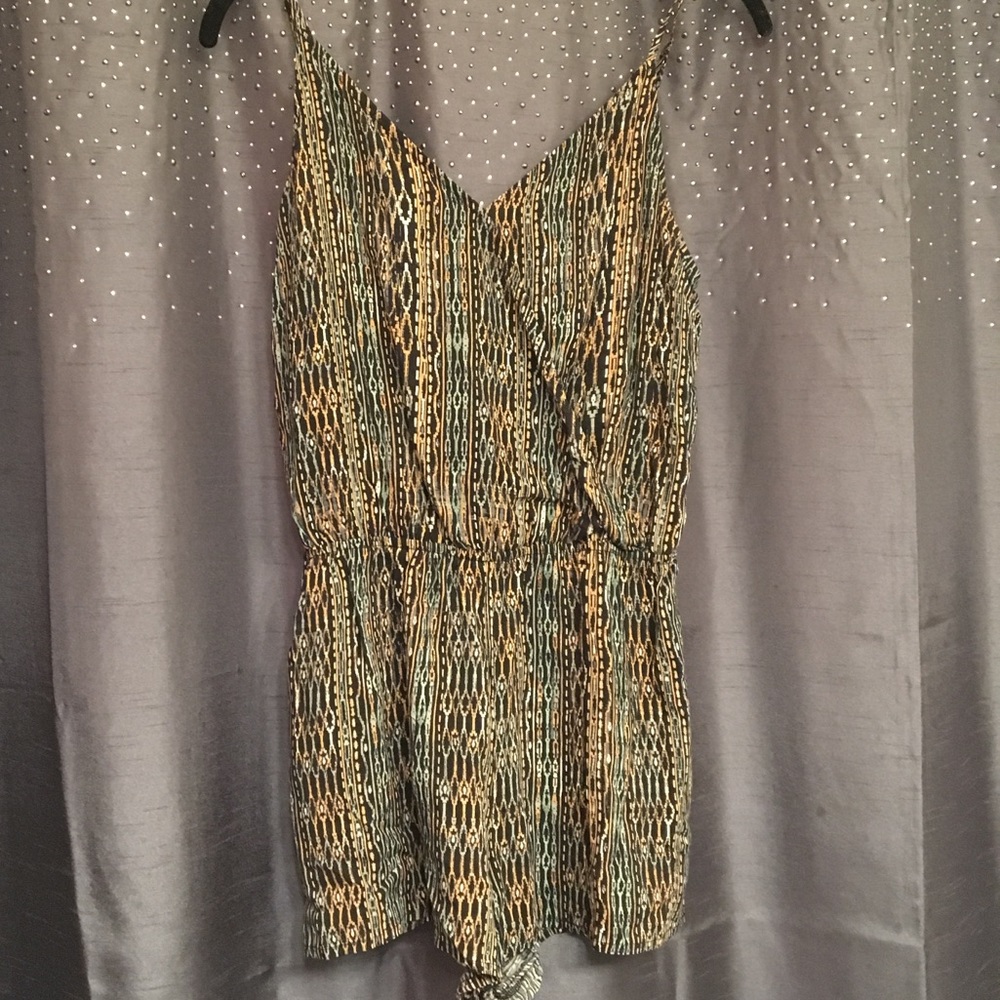 Forever 21 Tribal Print Romper